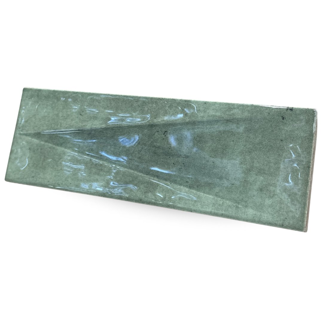 Cl Plaka Wild Green Highlighter Bathroom Tiles - My Home Studio